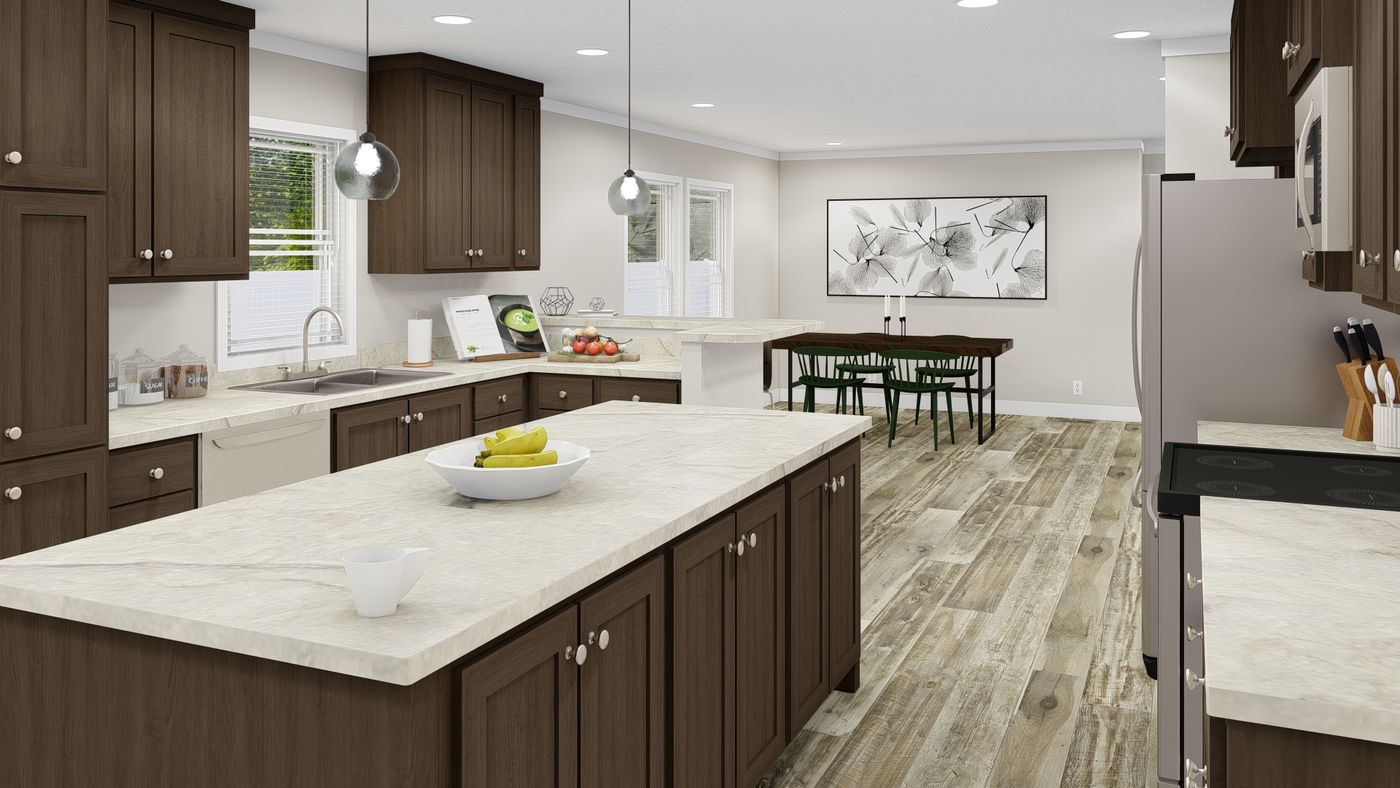 The Anniversary 66 — 3 bed, 2 bath, 1,672 sq ft new manufactured home